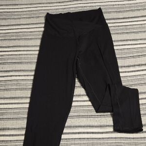 Aerie Real ME 7/8 High Waisted Black High-Waisted Leggings